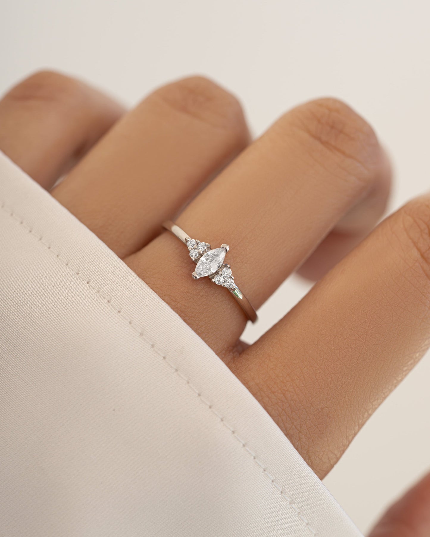 Diamond Marquise Ring