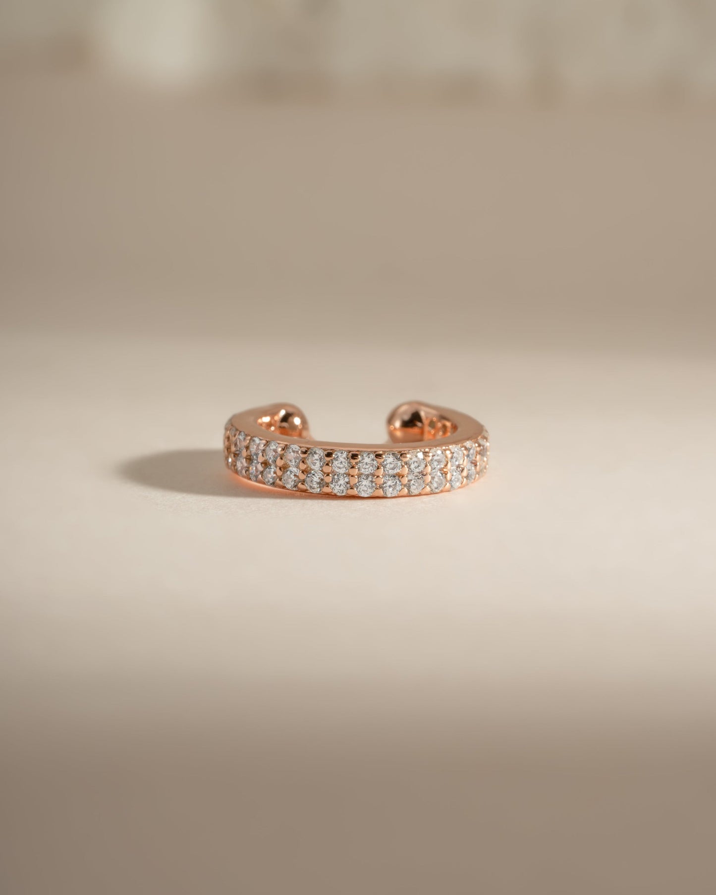 Double Row CZ Ear Cuff
