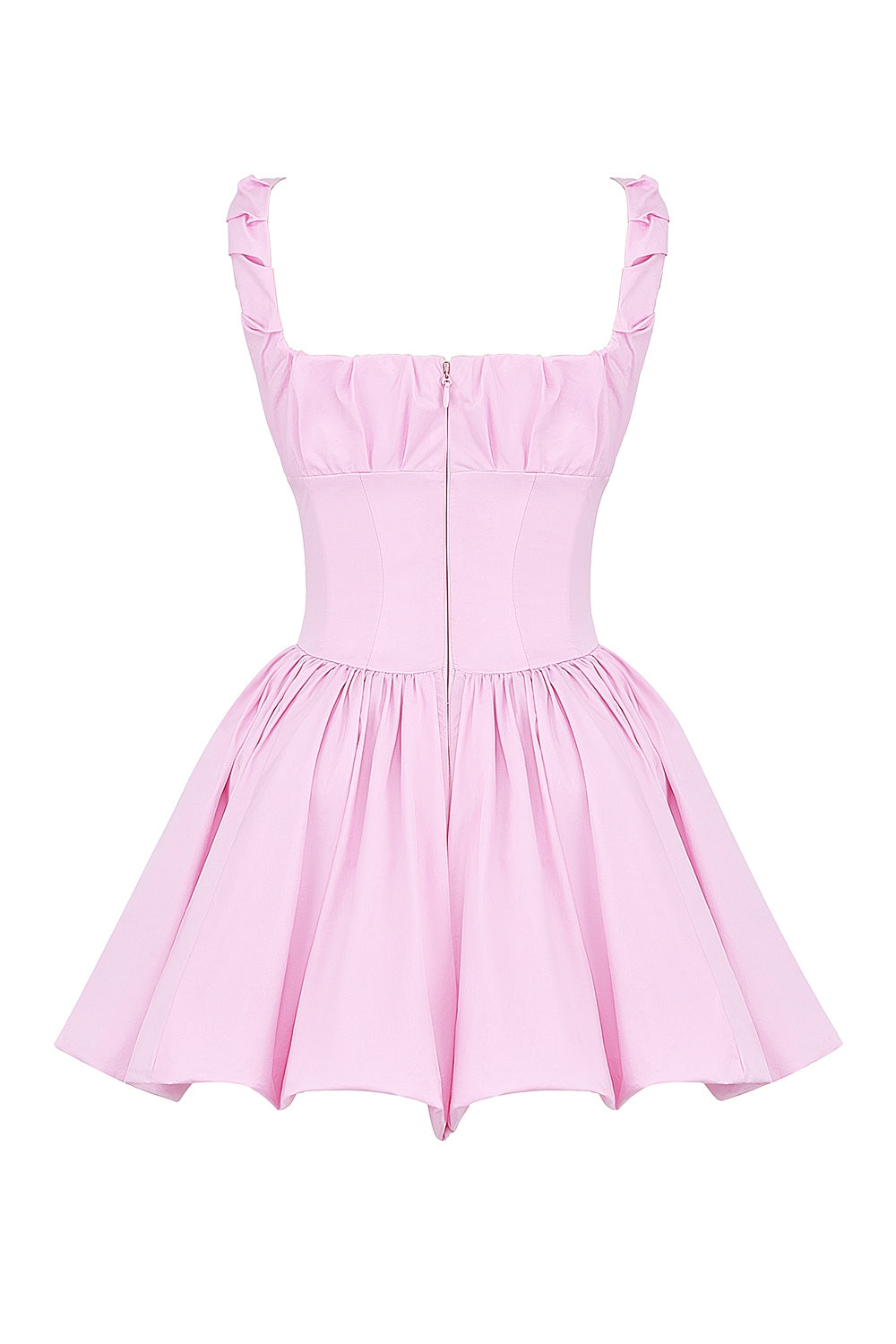 cotton candy cotton tulle mini dress