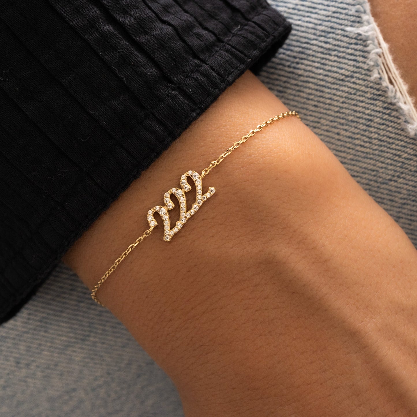 Studded 222 Bracelet