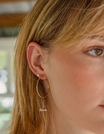 30mm Classic Hoops