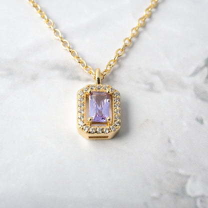 Baguette Necklace