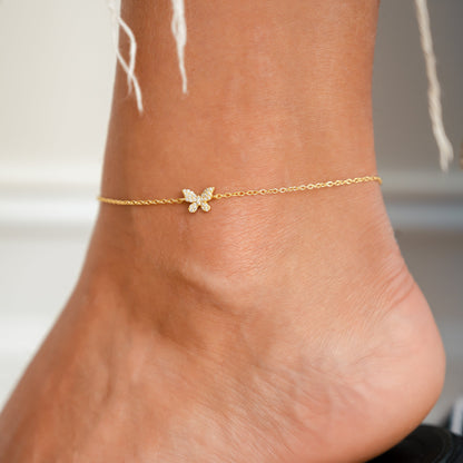 Butterfly Anklet