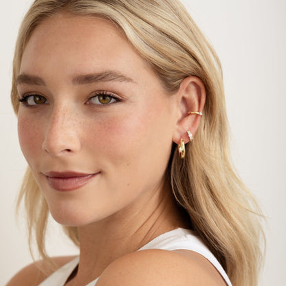 Solitaire Ear Cuff