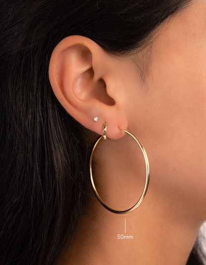 50mm Infinity Hoops