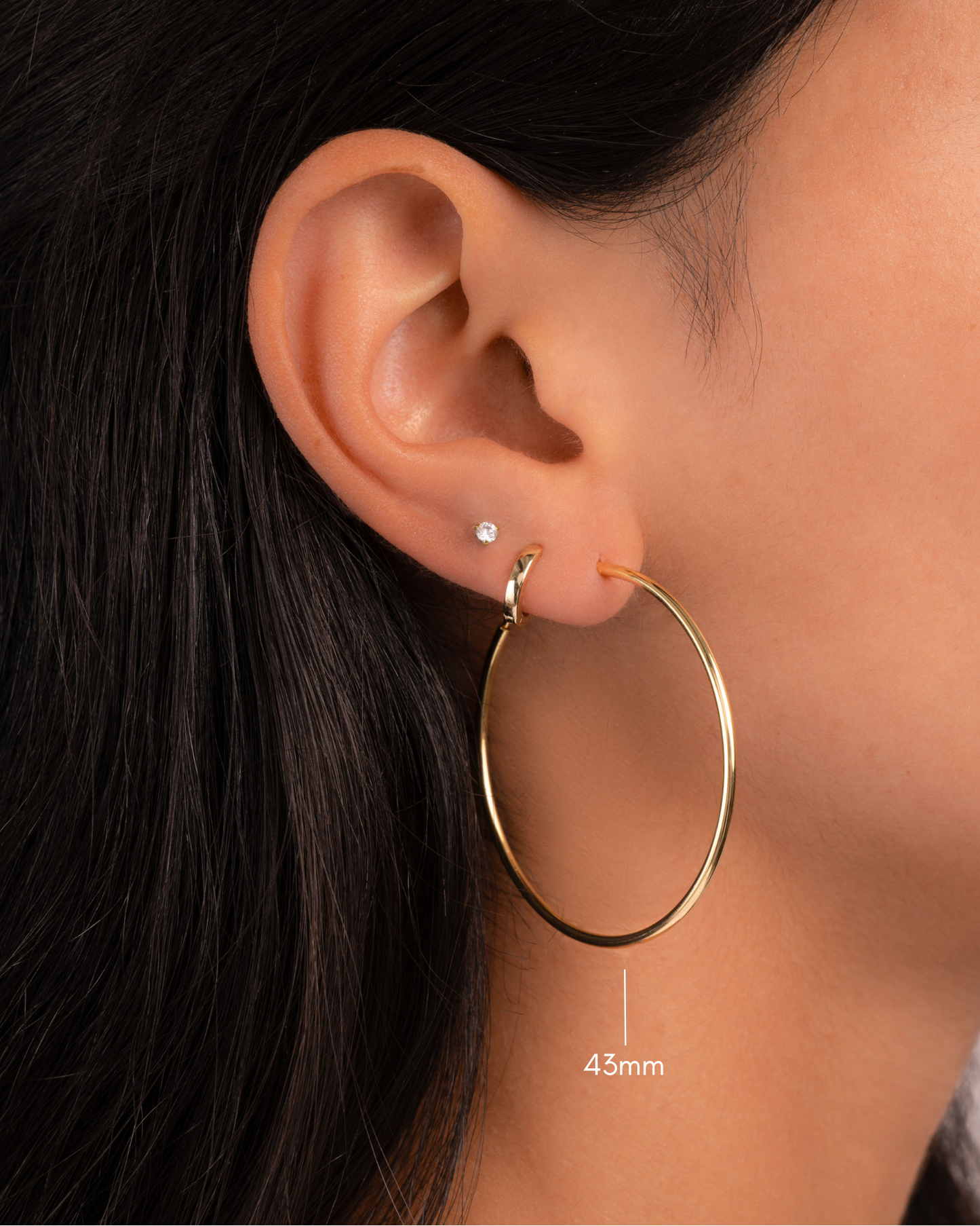 43mm Infinity Hoops