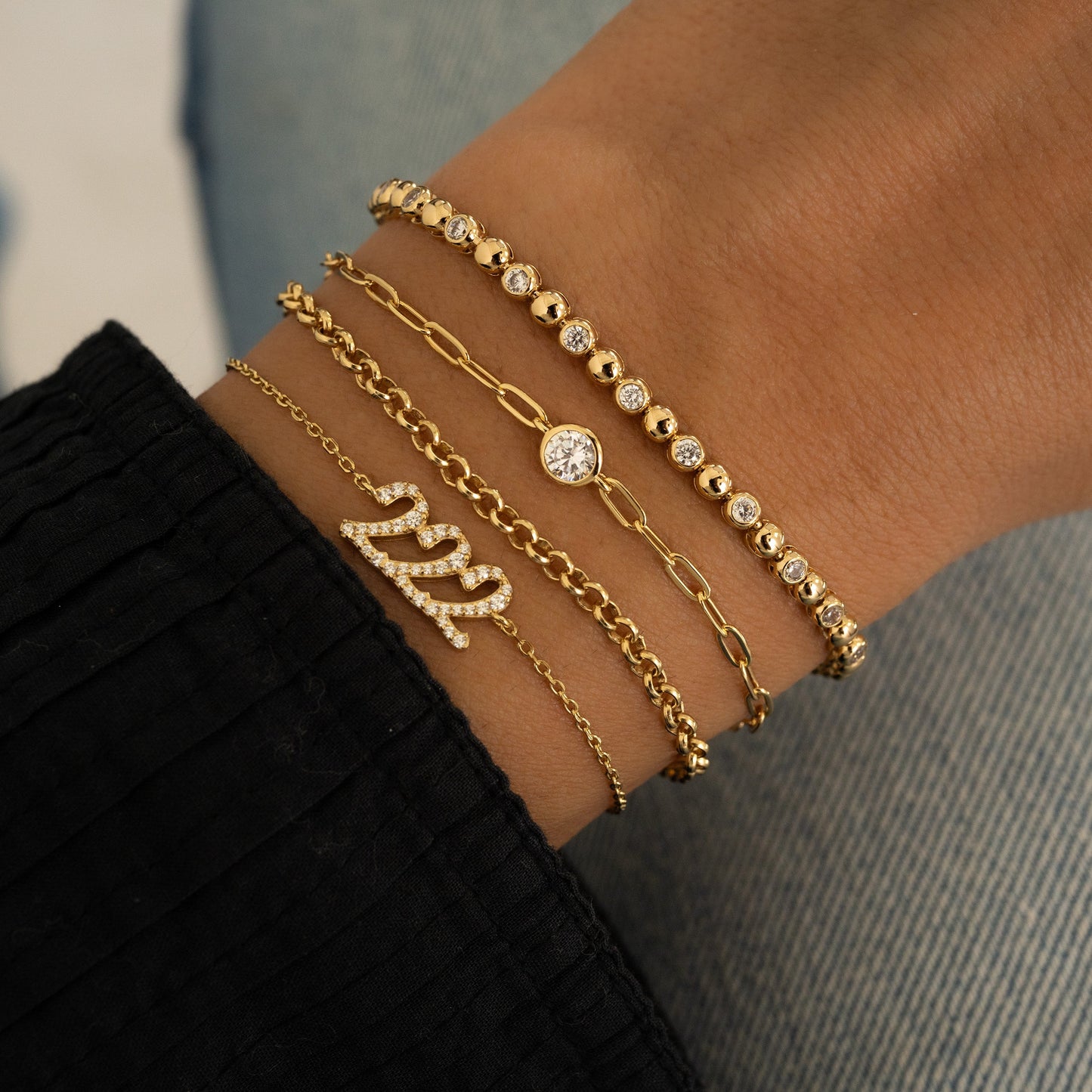 Rolo Chain Bracelet