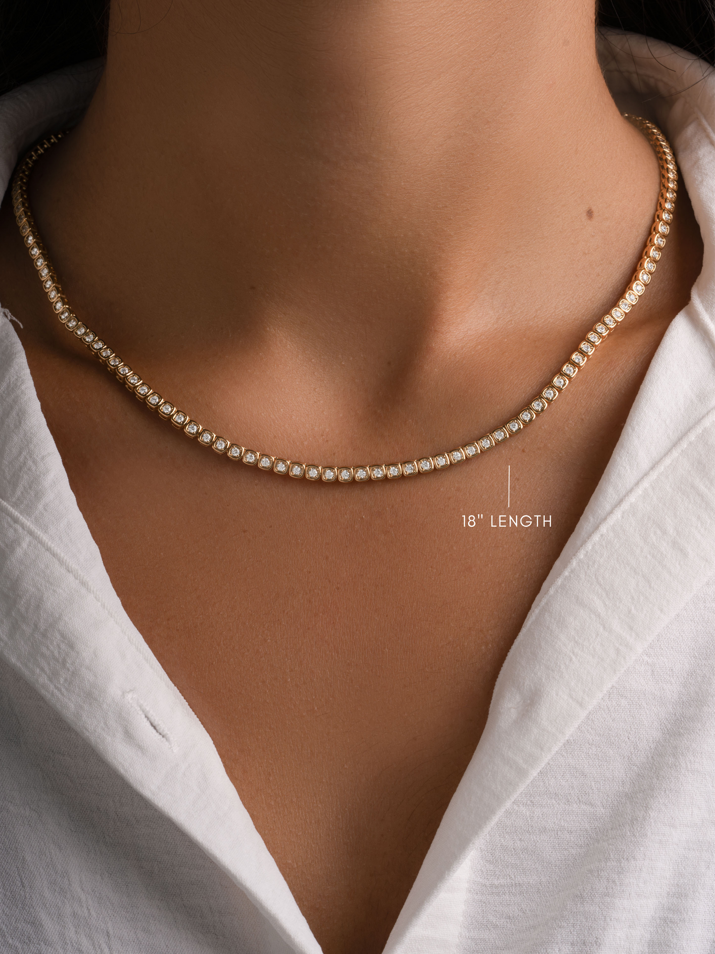 Chloe Tennis Necklace