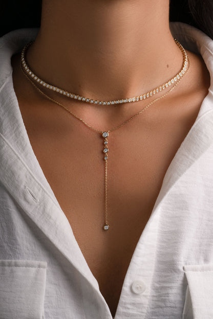 Chloe Tennis Necklace
