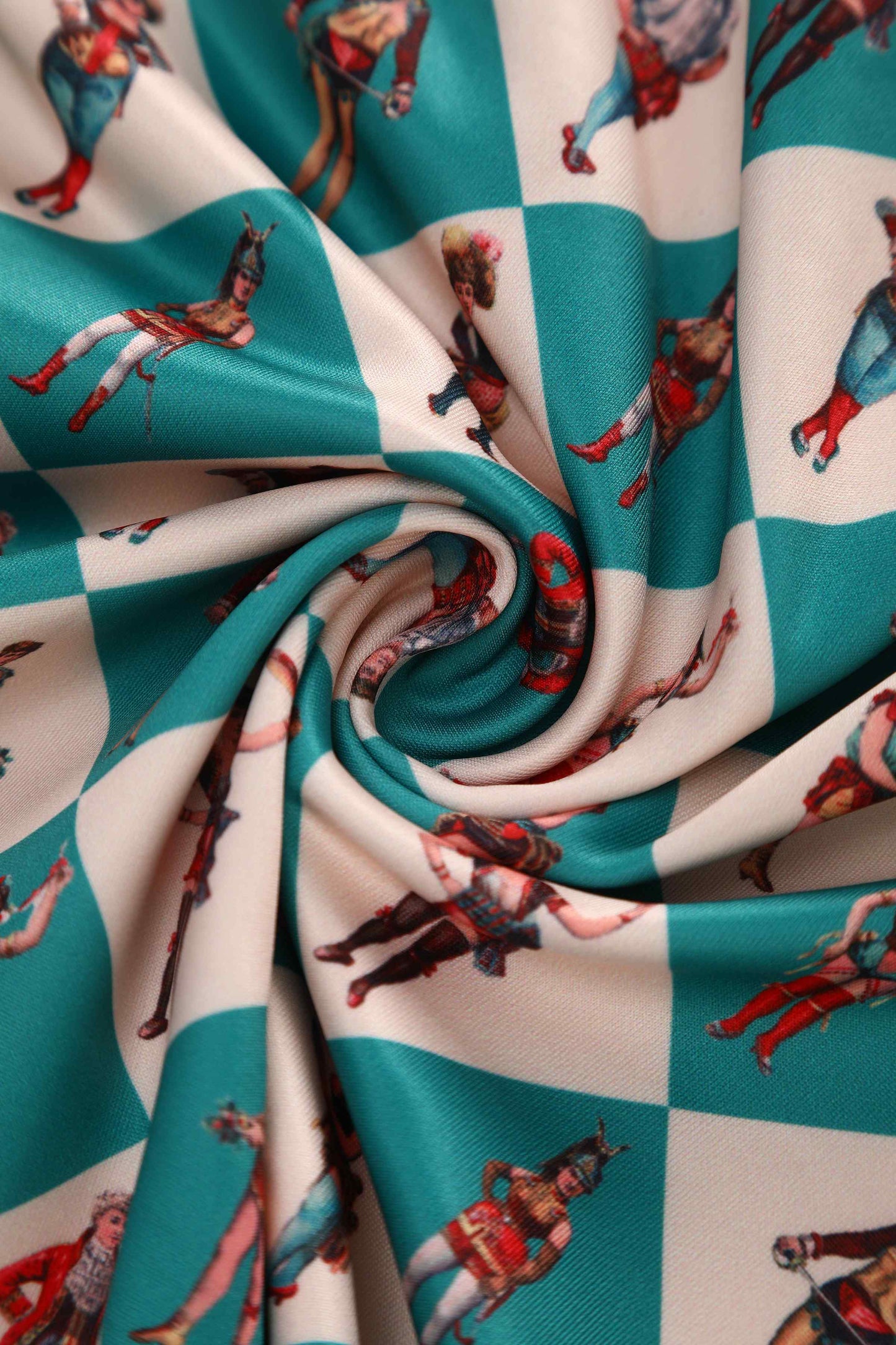 Amanda Green Vintage Circus Swing Dress