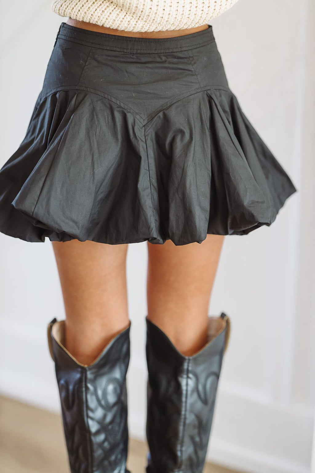 Force of Nature Mini Skirt - Black