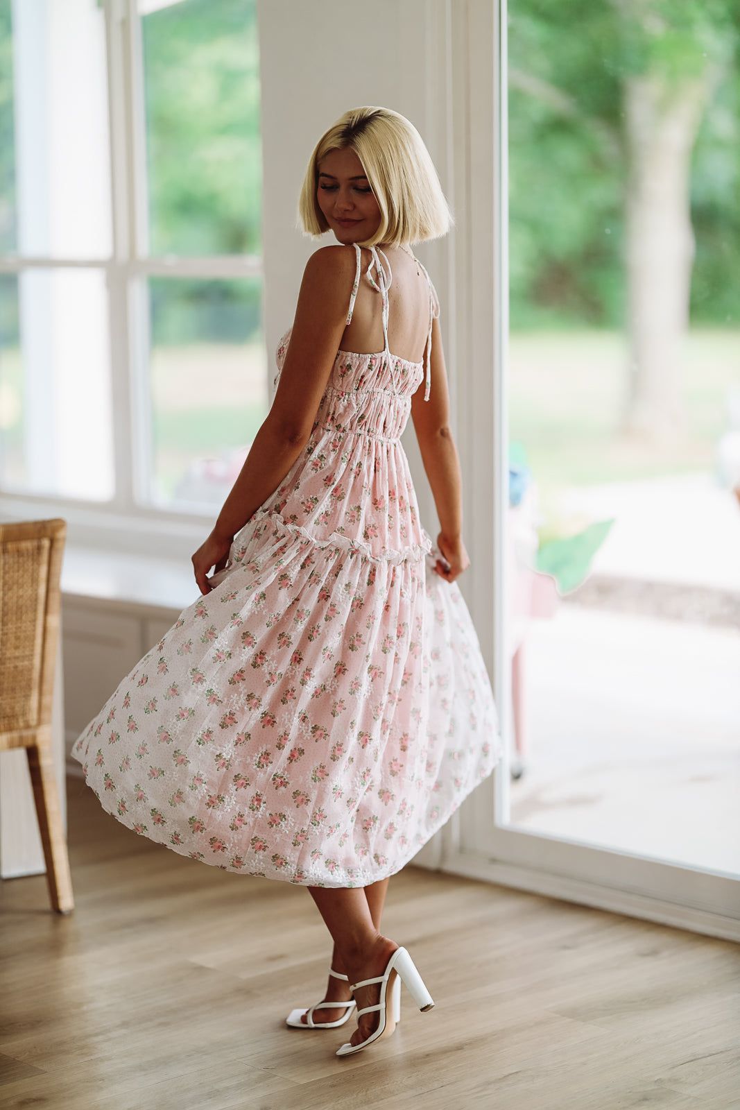 L-Z Day Midi Dress - Pink