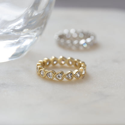 Eternity Heart Ring