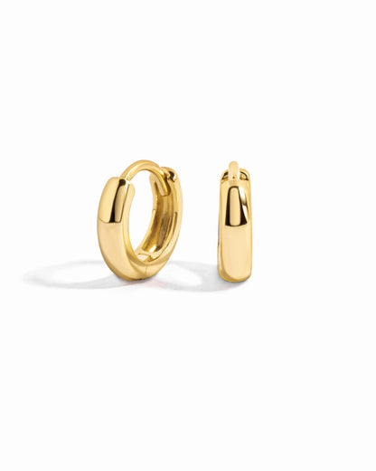 Minimalist Huggie Hoops