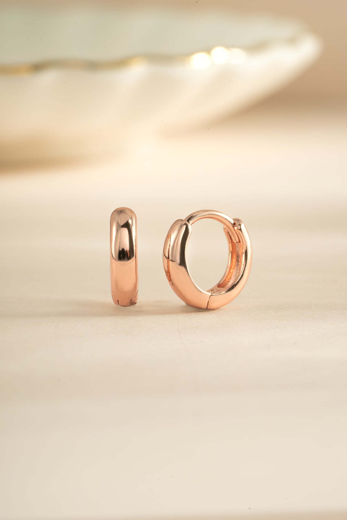 Minimalist Huggie Hoops