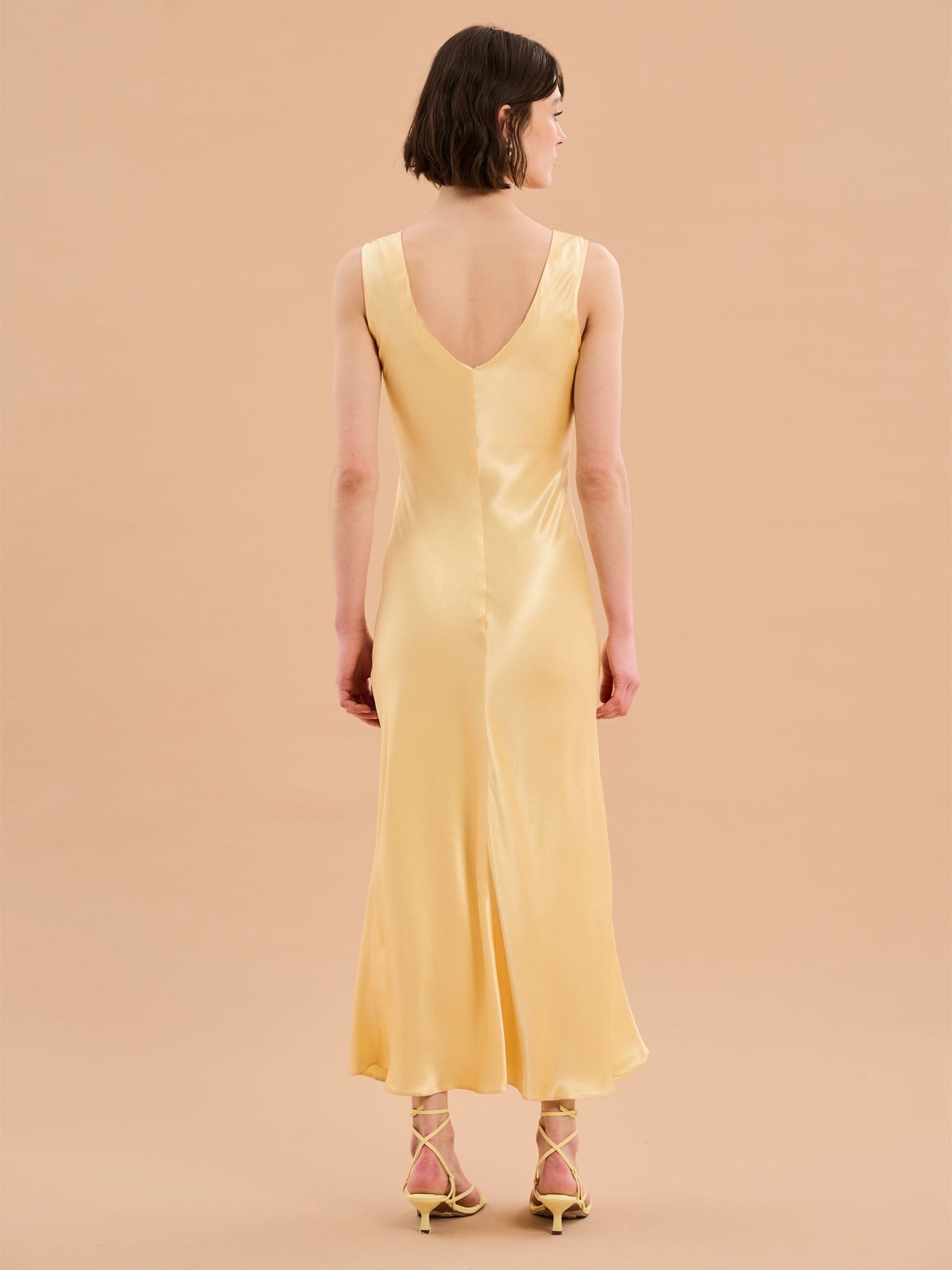 Iris Maxi Dress in Yellow