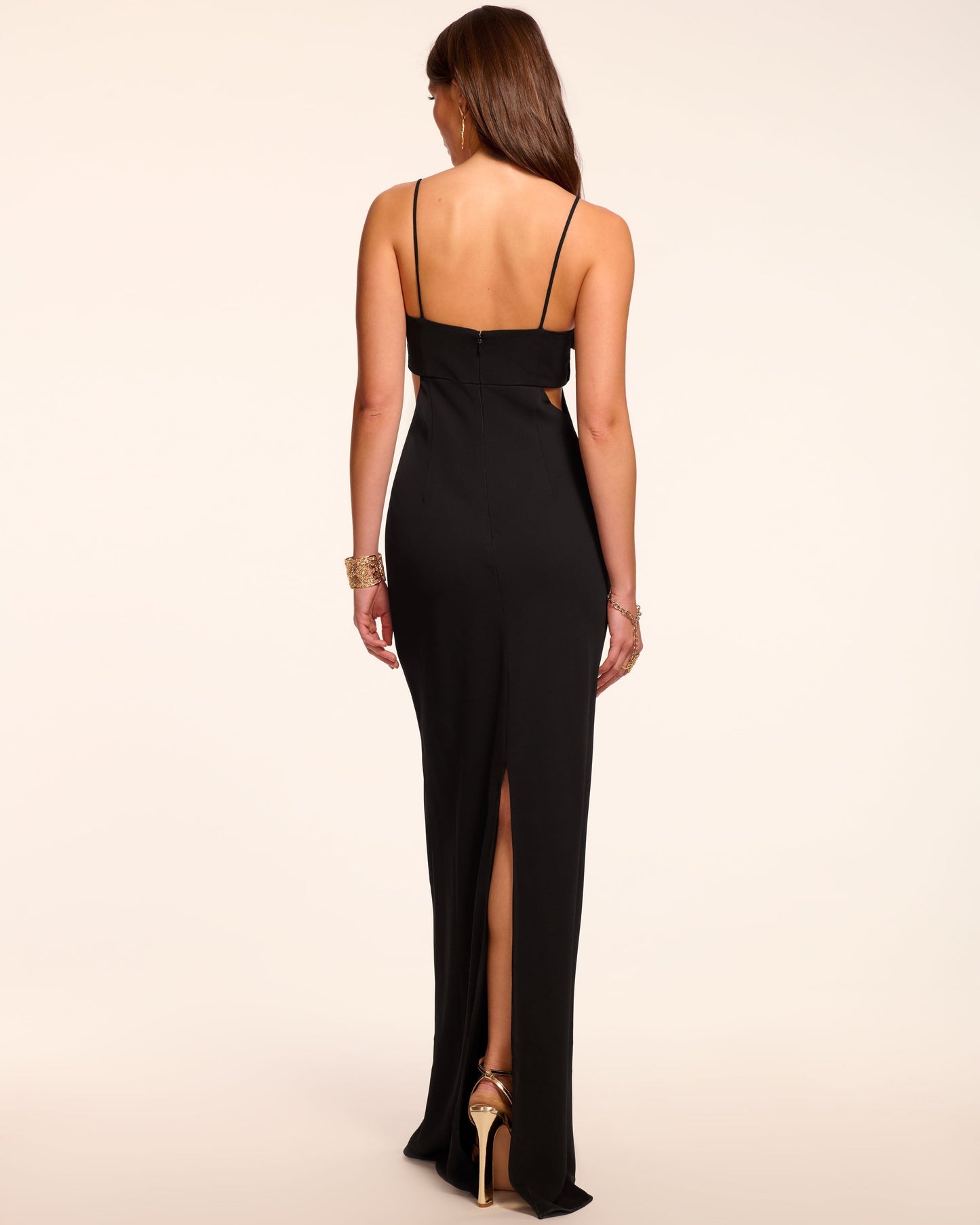 Helen Floral Embellished Sleeveless Gown