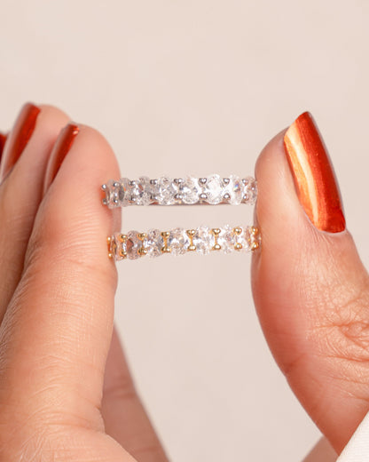 Oval Diamond Ring