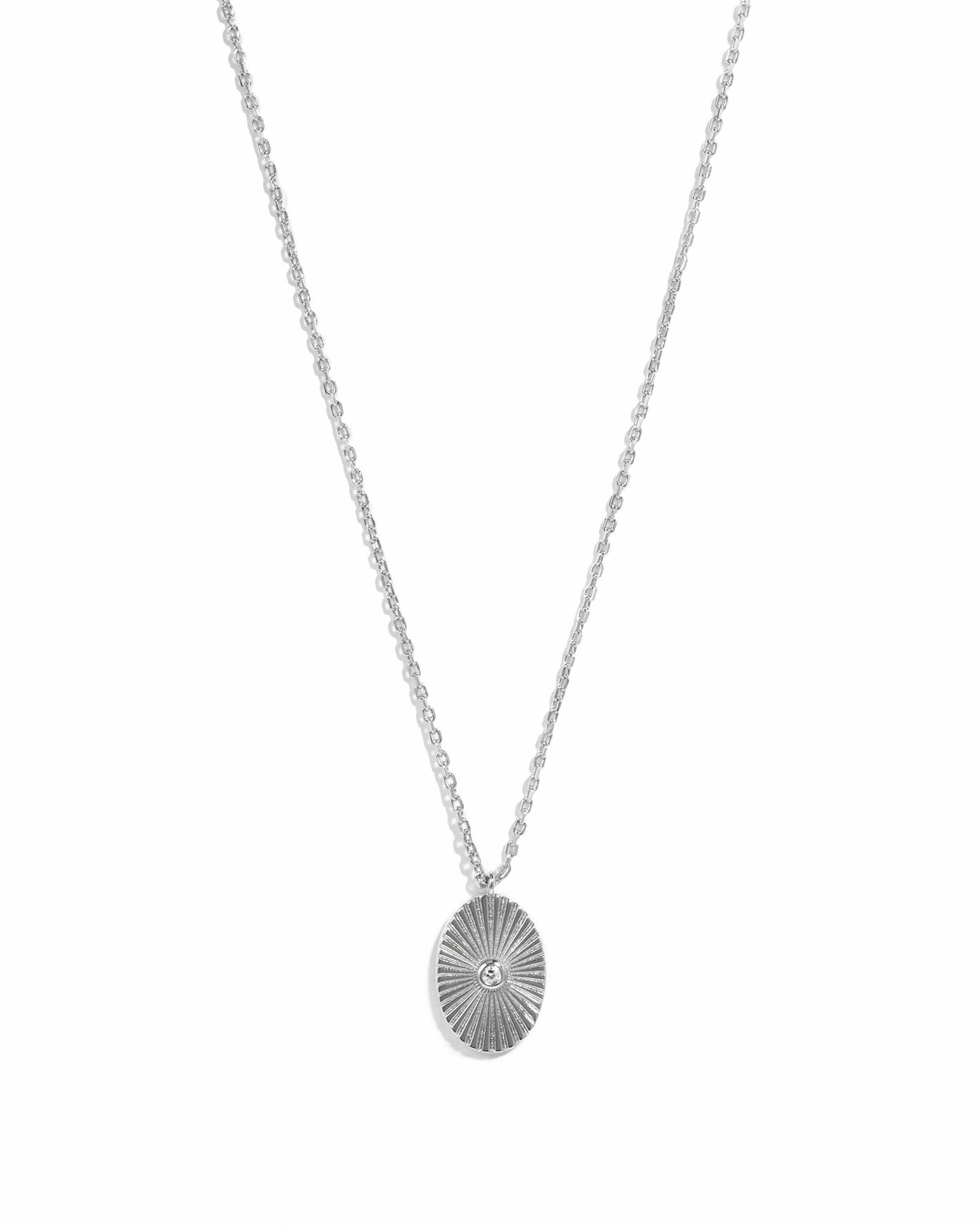 Oval Medallion Necklace