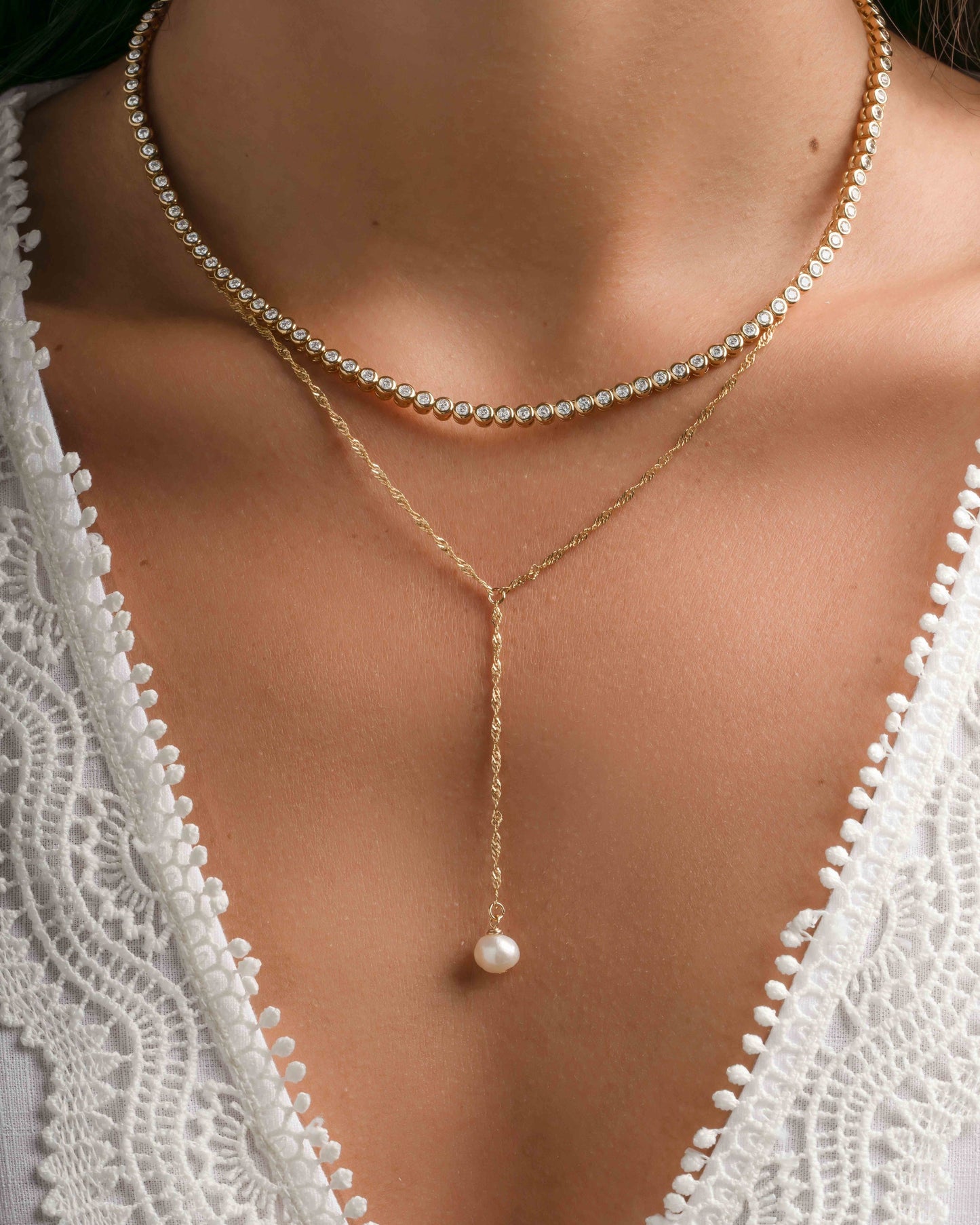 Pearl Lariat