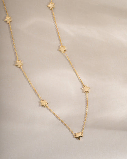Plain Star Collar Necklace
