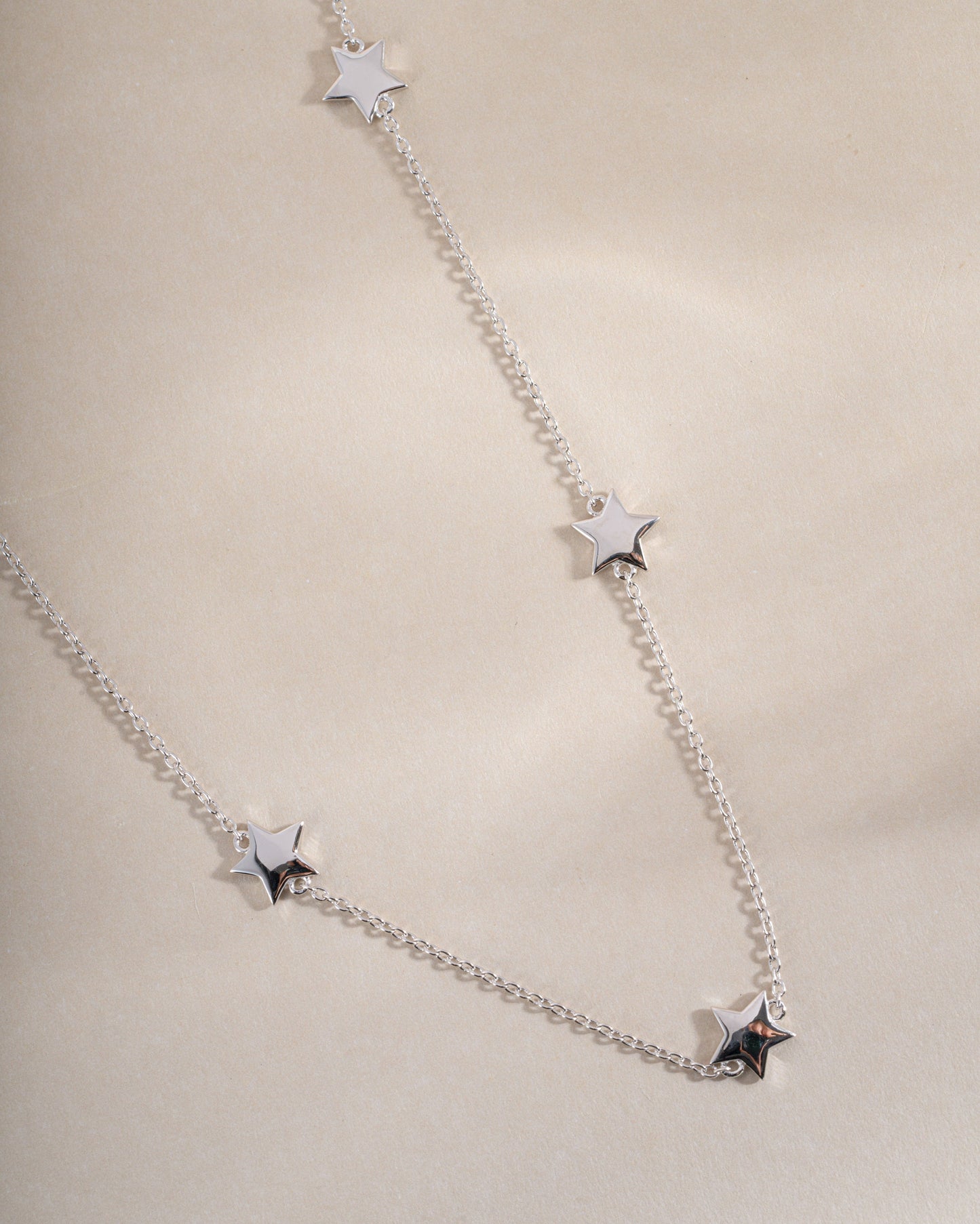 Plain Star Collar Necklace