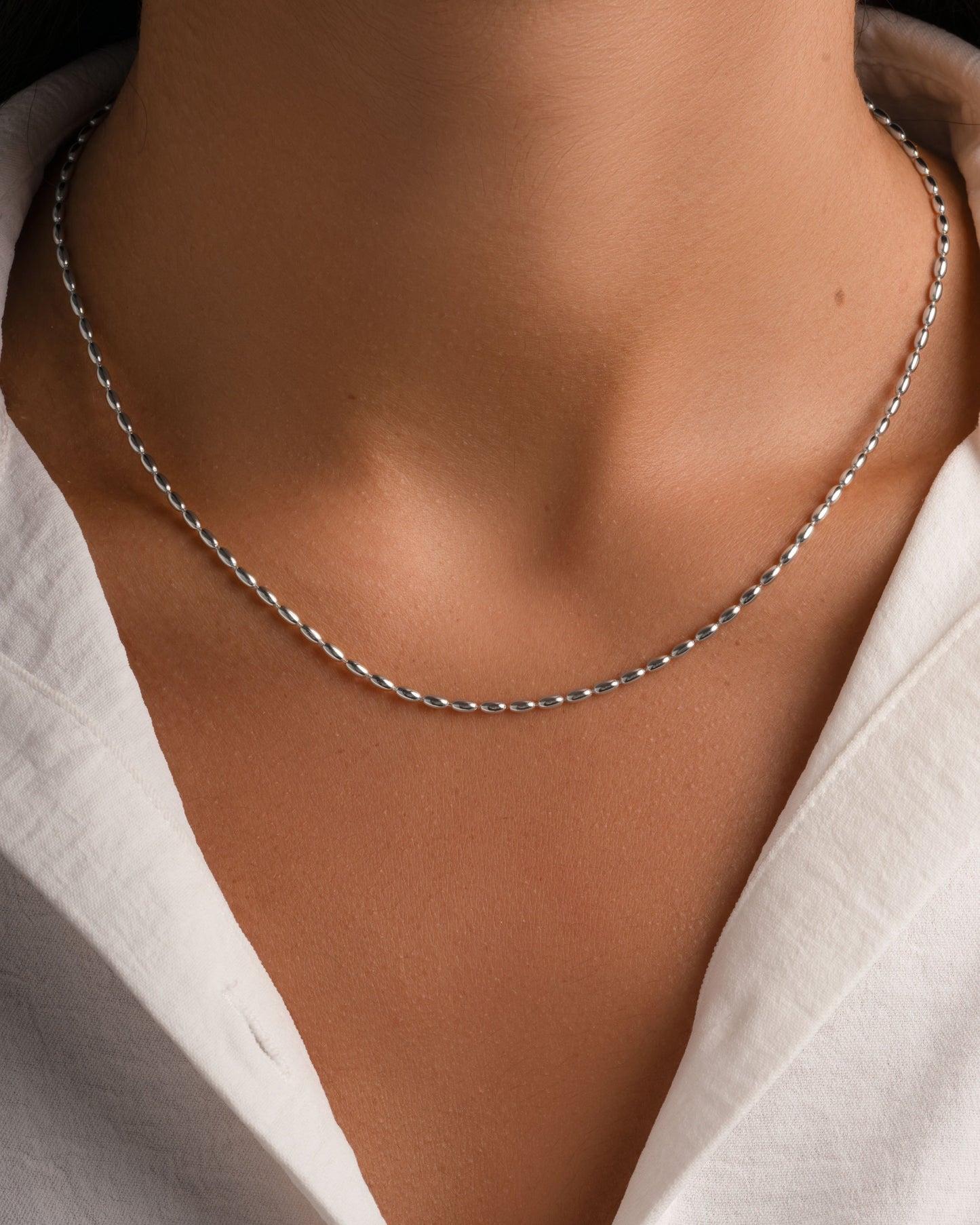 Rice Bead Necklace