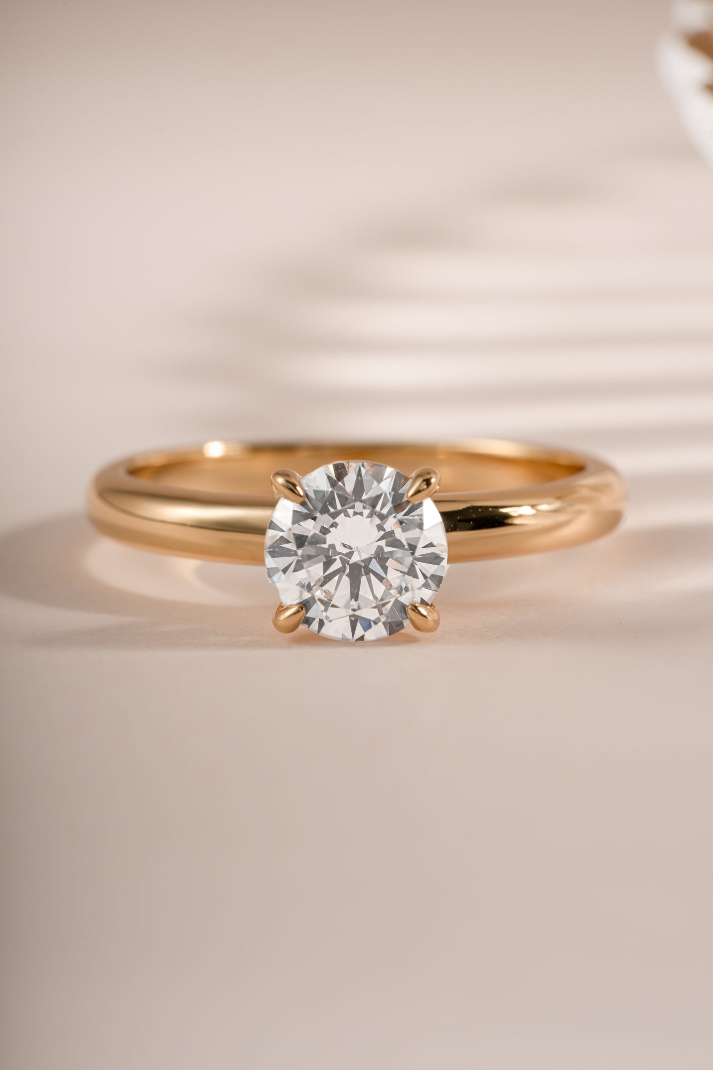 Round Solitaire Ring