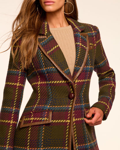 Mullin Plaid Coat