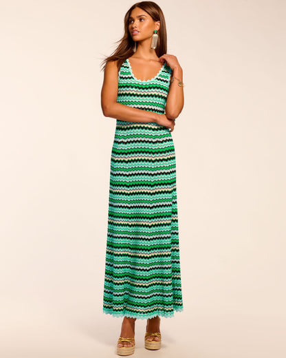 Livia Knit Scoop Neck Maxi Dress