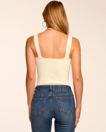 Merie Ribbed Knit Tank Top