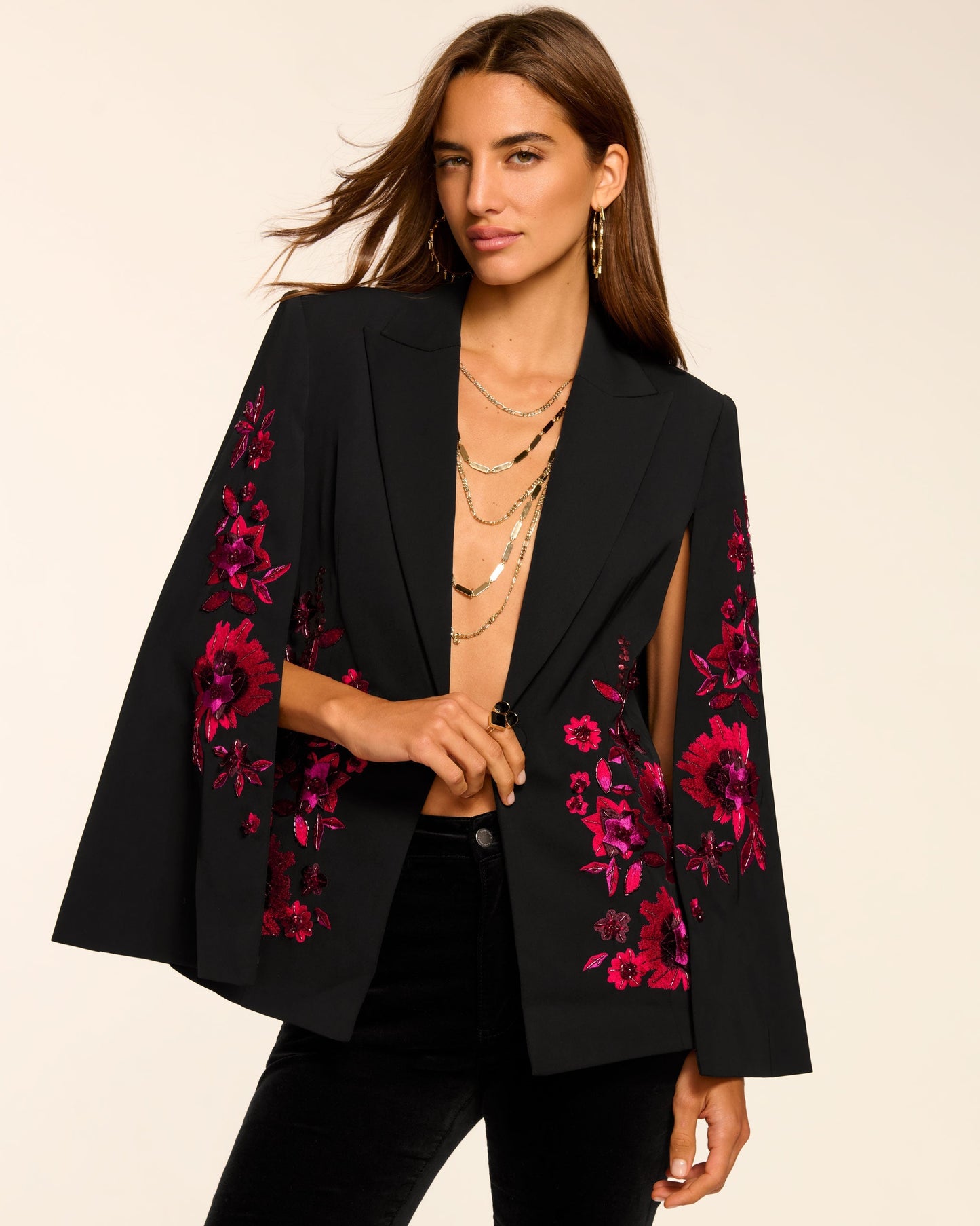 Lucinda Embellished Cape