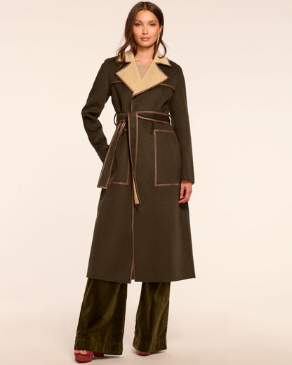 Josie Wool Blend Belted Coat