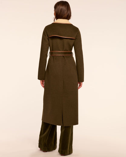 Josie Wool Blend Belted Coat