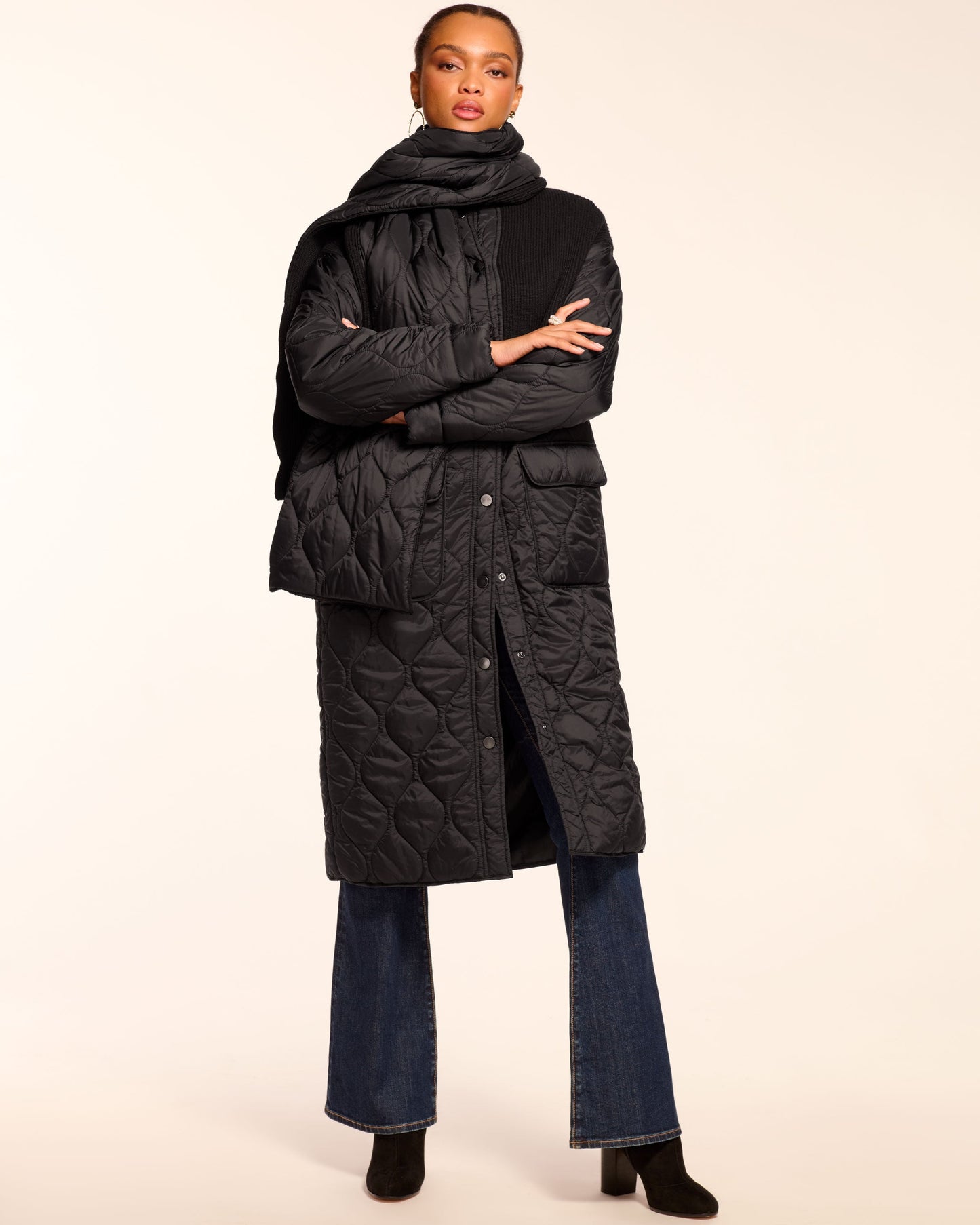 Melanie Combo Puffer Coat