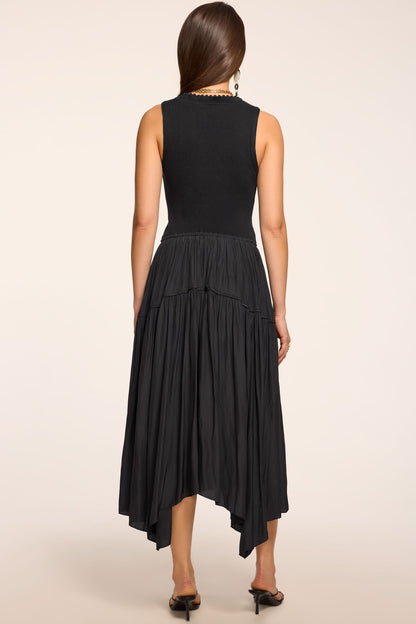 Hadley Knit Combo Midi Dress
