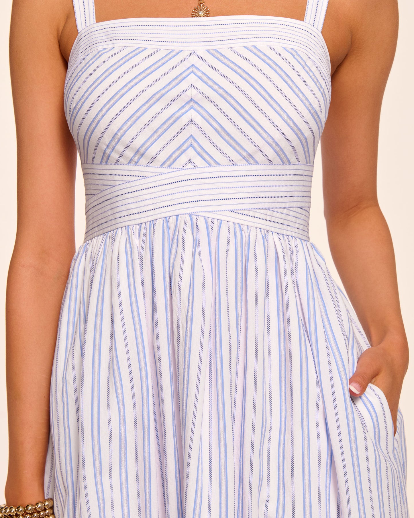 Nadia Printed Midi Dress