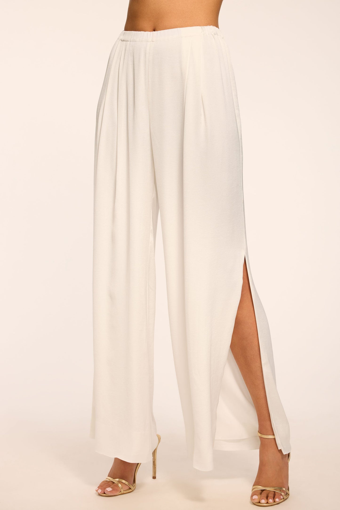 Jolie Crepe Wide Leg Pant