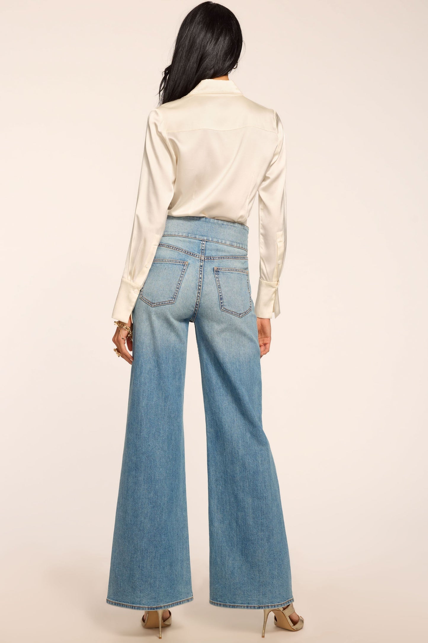 Liv High-Rise Wide Leg Jean | LIGHT WASH