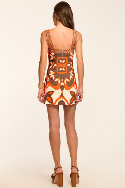 Marysa Printed Mini Dress