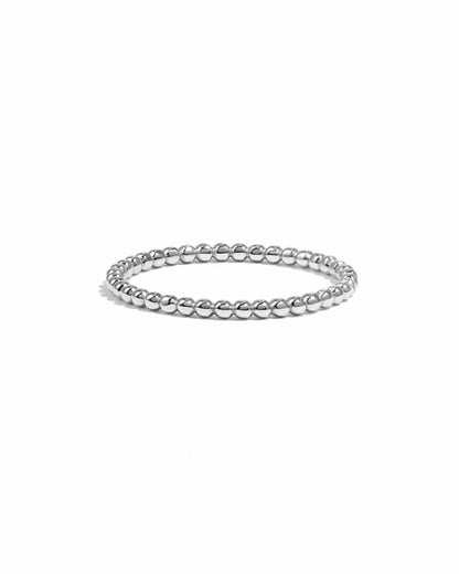 Plain Beaded Ring