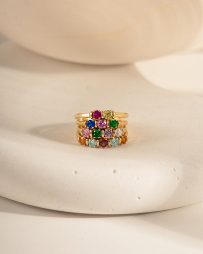 Custom Birthstone Ring