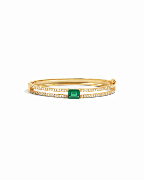 Emerald Pavé Bangle