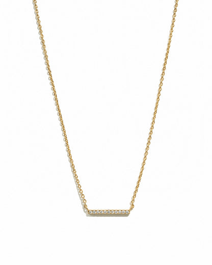 Dainty Bar Necklace