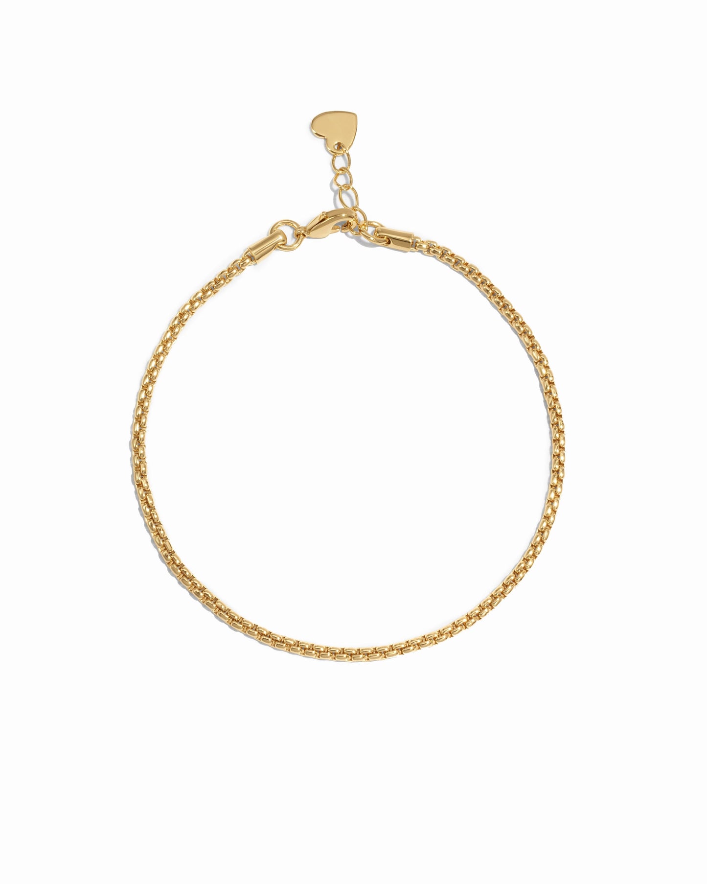 Rounded Box Chain Bracelet