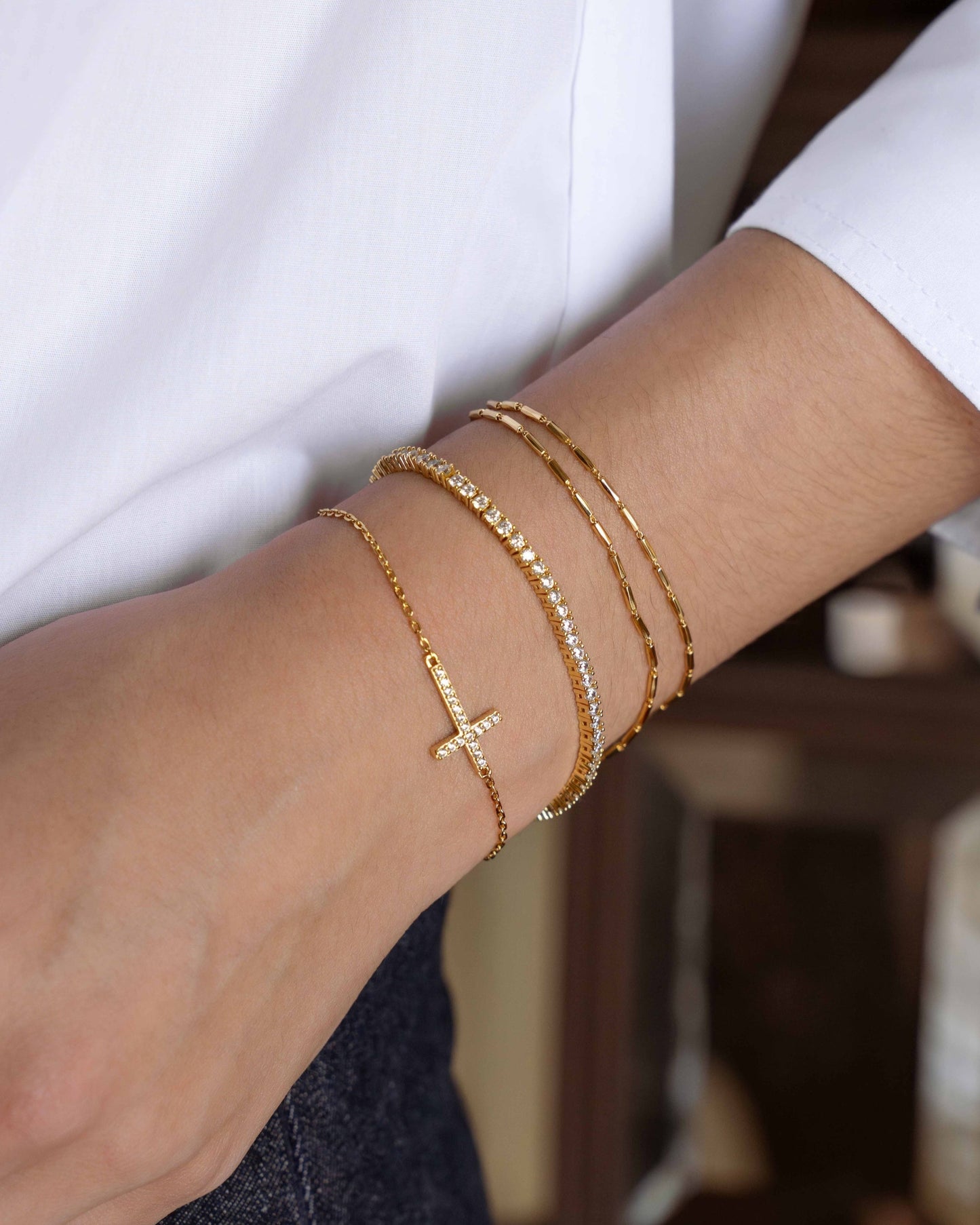 Cross Bracelet