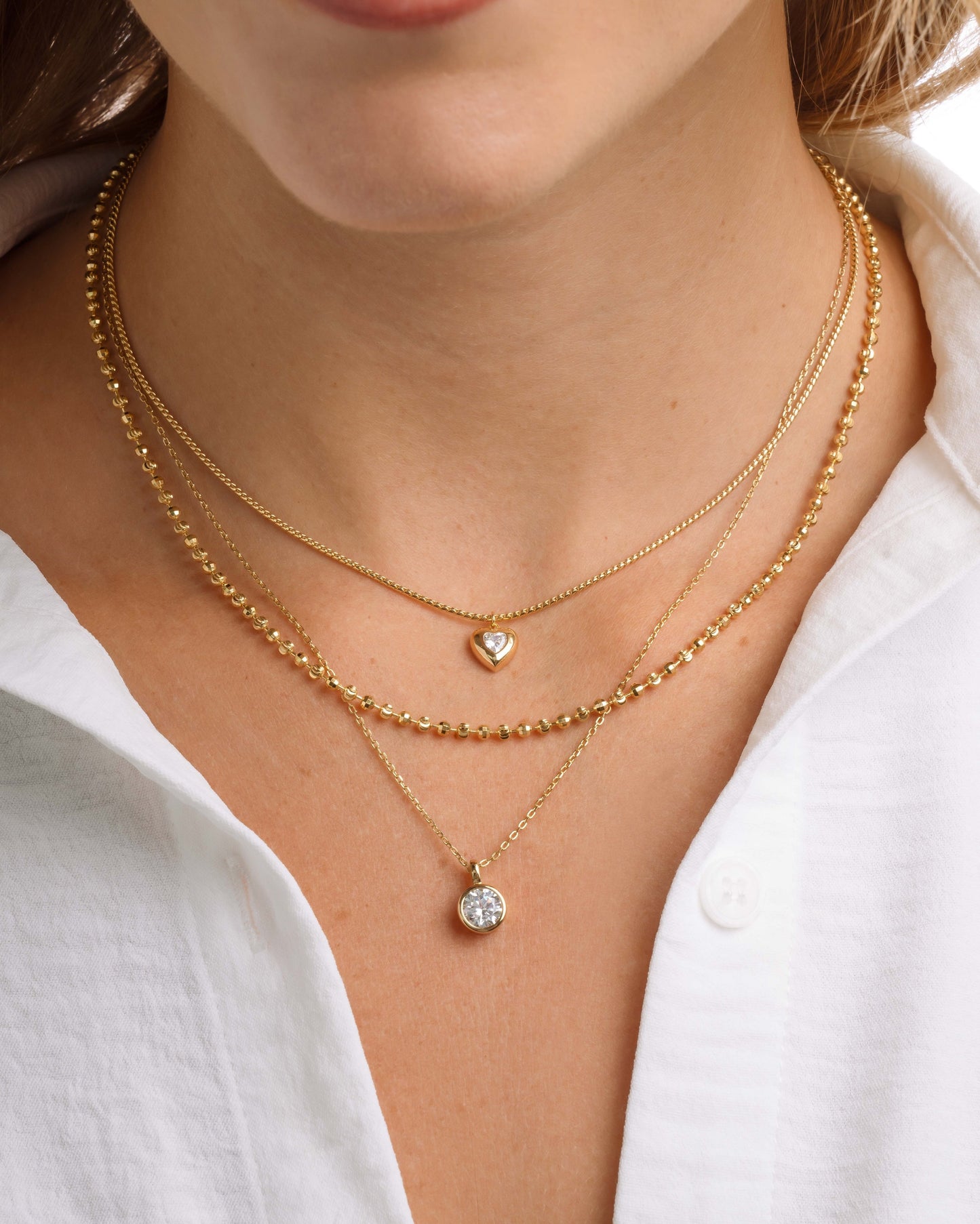 Stephy Heart Pendant Necklace
