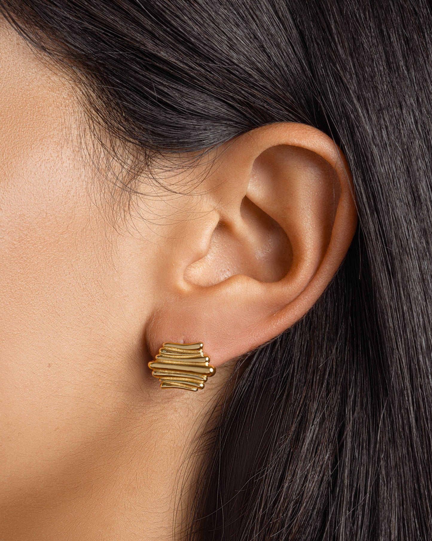 Scribble Stud Earrings