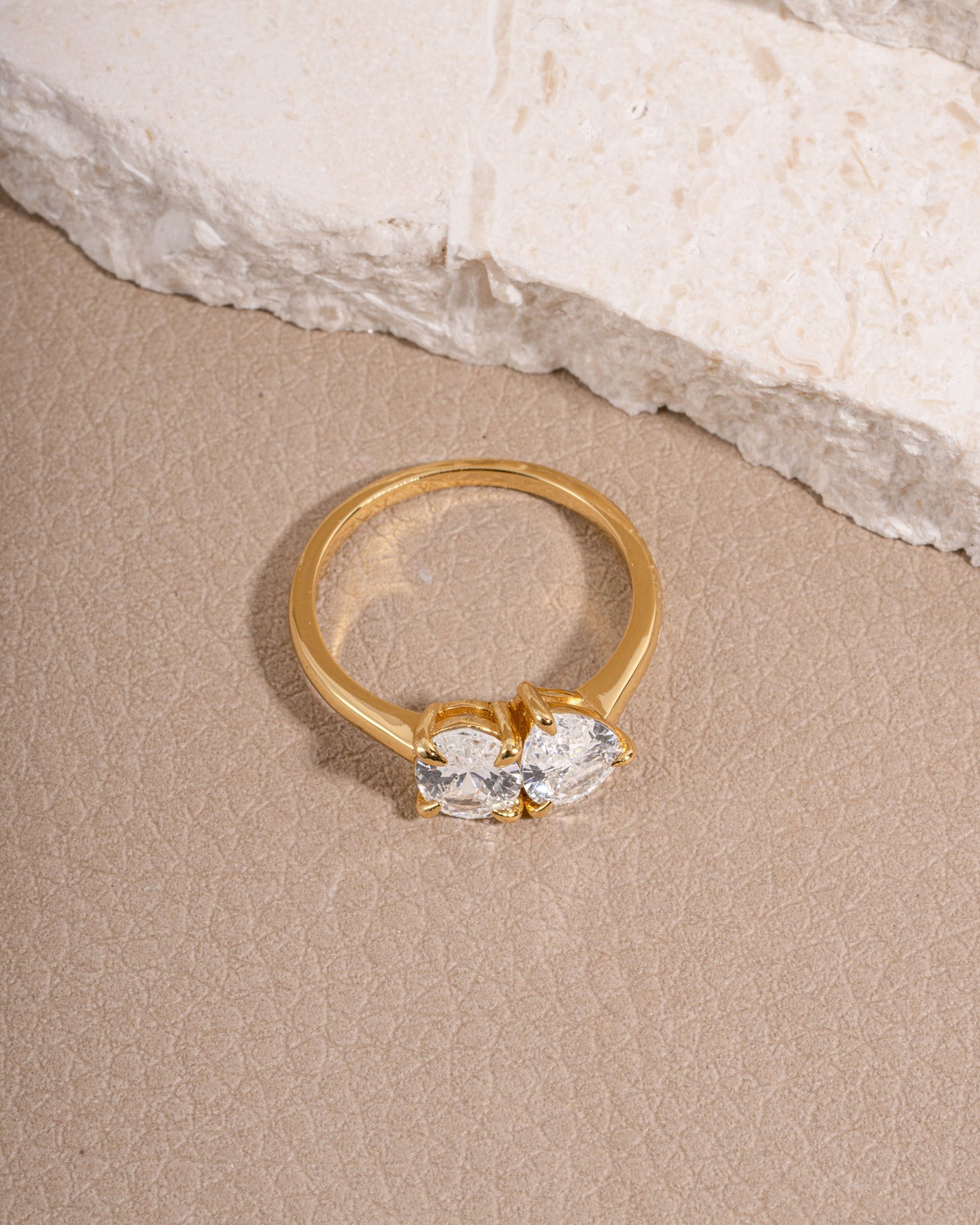 Oval Toi Et Moi Ring