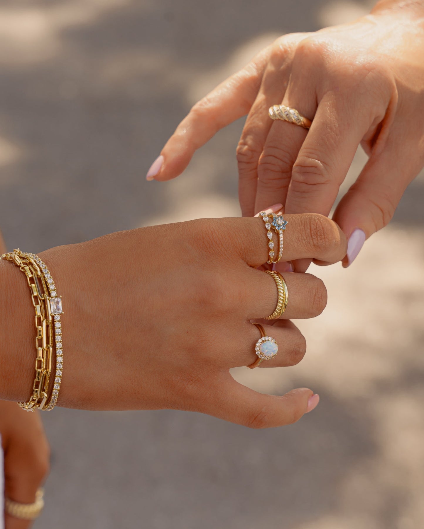 Oval Opal Ring